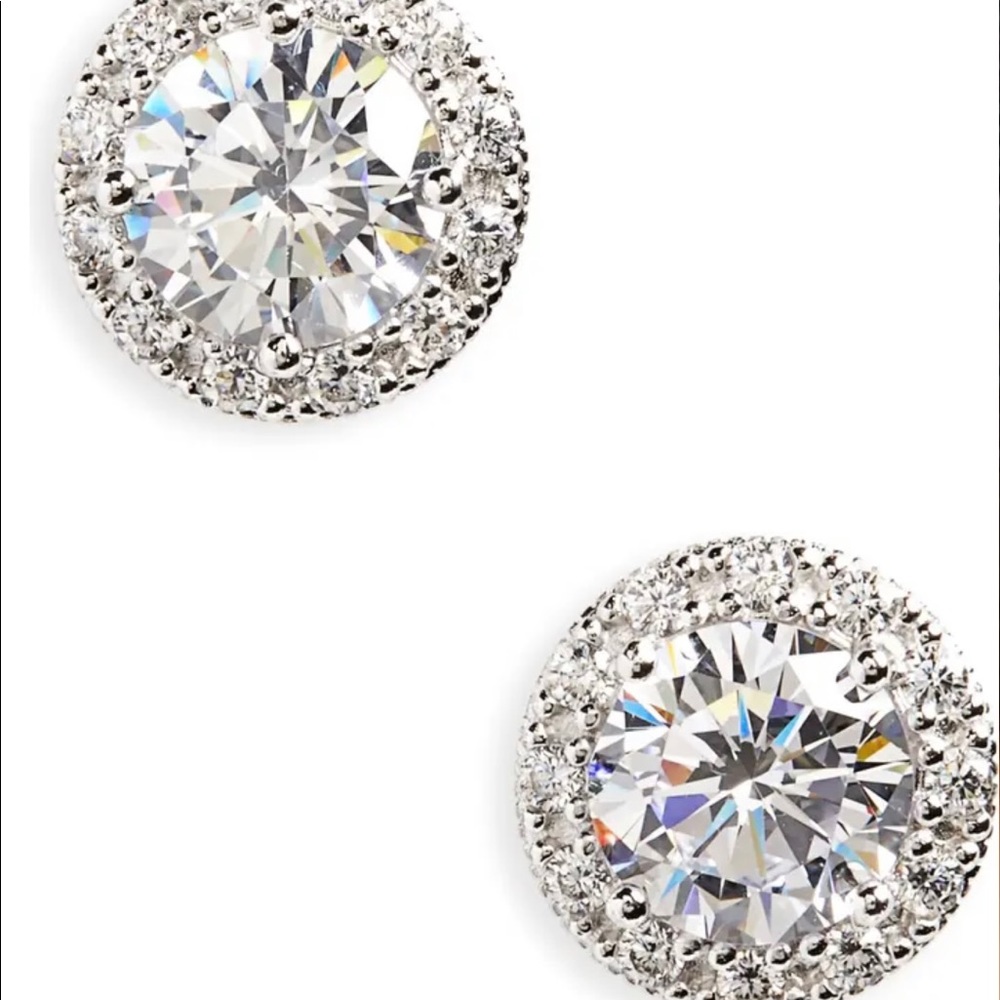 Pavé Cubic Zirconia Stud Earrings
NORDSTROM